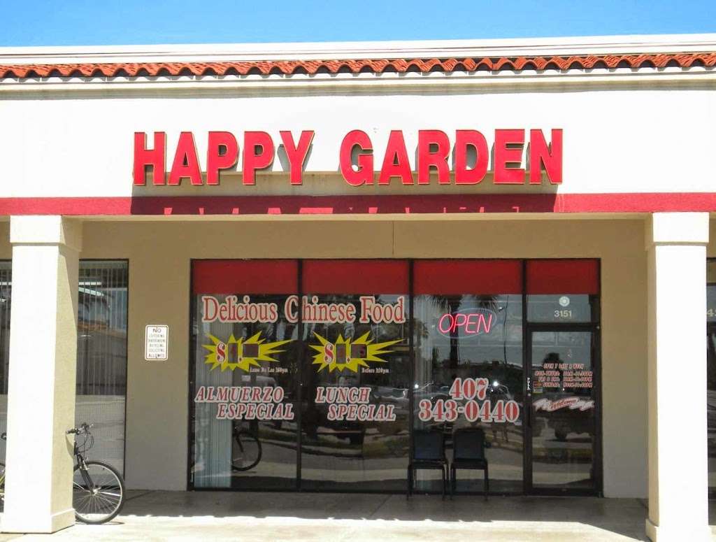 Happy Garden | 3151 W Vine St, Kissimmee, FL 34741, USA | Phone: (407) 343-0440