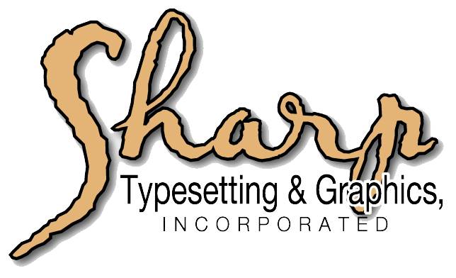 Sharp Typesetting & Graphics, Inc. | 507 S Quaker Ave, Tulsa, OK 74120, USA | Phone: (918) 587-2052