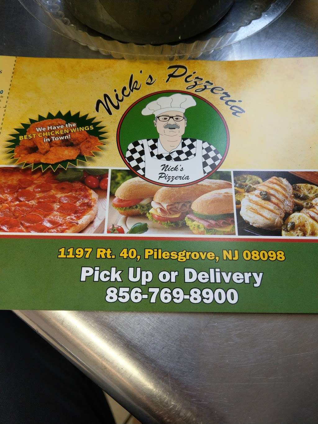 Nicks Pizzeria | 1197 US-40, Pilesgrove, NJ 08098 | Phone: (856) 769-8900