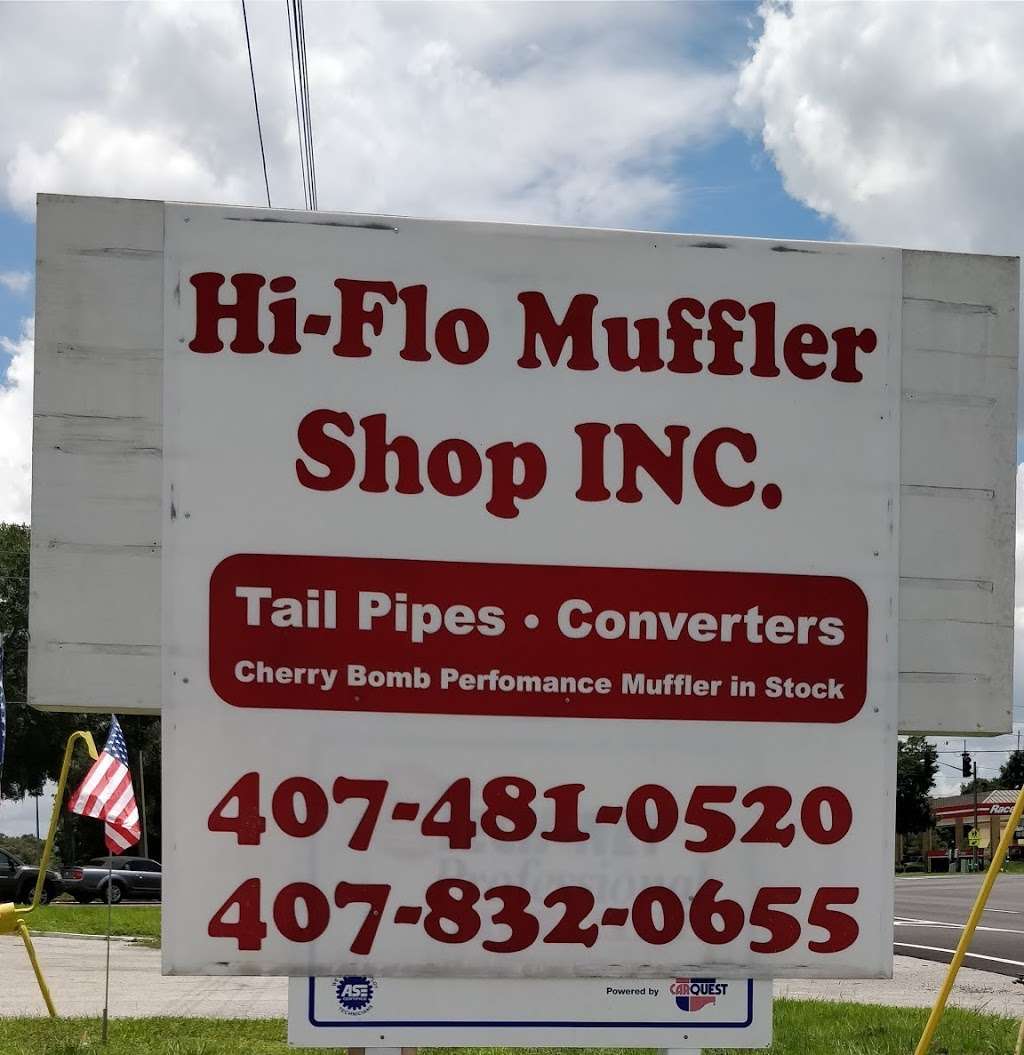 Hi-Flo Muffler Shop Inc | 545 S Orange Blossom Trail, Apopka, FL 32703 | Phone: (407) 481-0520