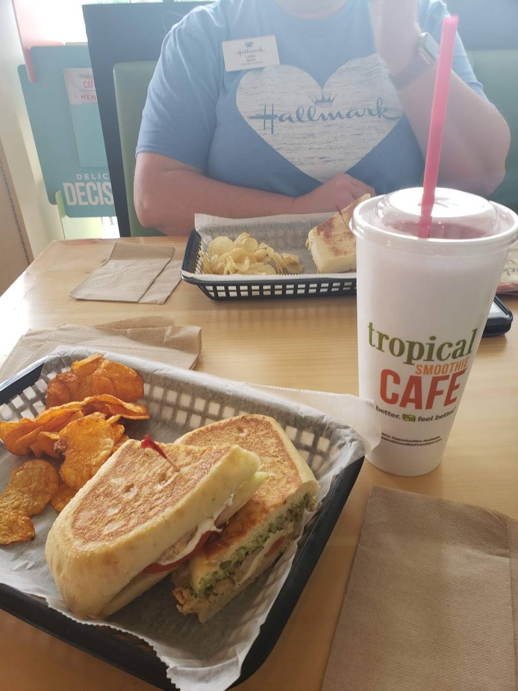 Tropical Smoothie Cafe | 3181 Beaumont Centre Cir, Lexington, KY 40513, USA | Phone: (859) 223-0032