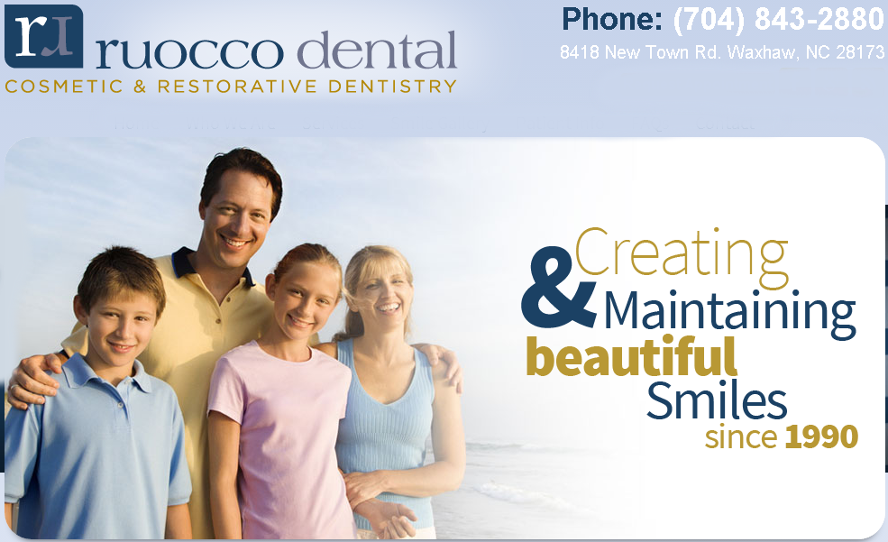 Ruocco Dental | 8418 New Town Rd, Waxhaw, NC 28173, USA | Phone: (704) 843-2880