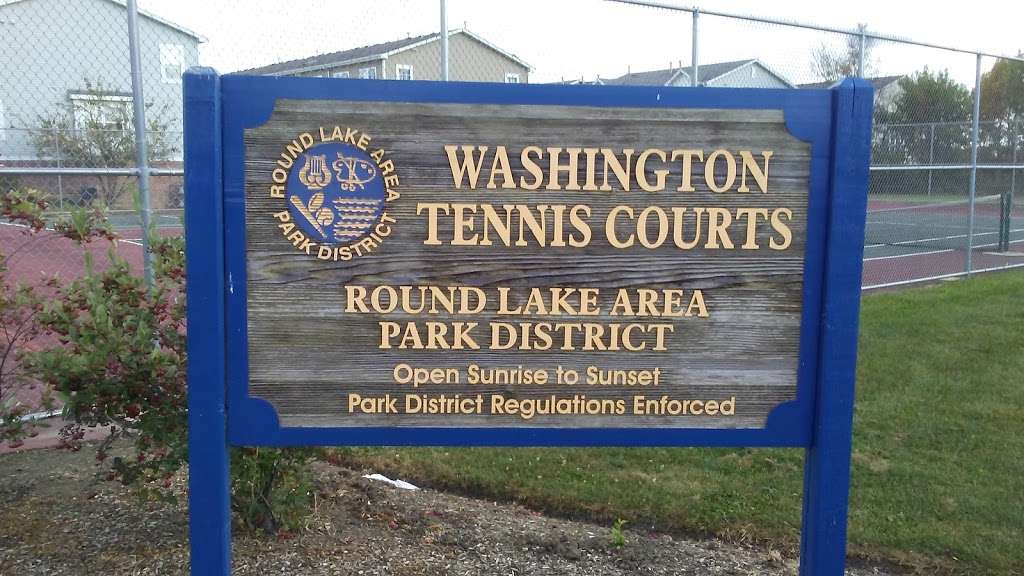 Washington Street Tennis Courts | 22415 E Washington St, Round Lake Park, IL 60073, USA | Phone: (847) 546-8558