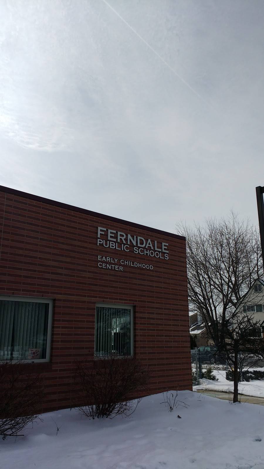 Ferndale Early Childhood Center | 2920 Burdette St, Ferndale, MI 48220, USA | Phone: (248) 586-8820