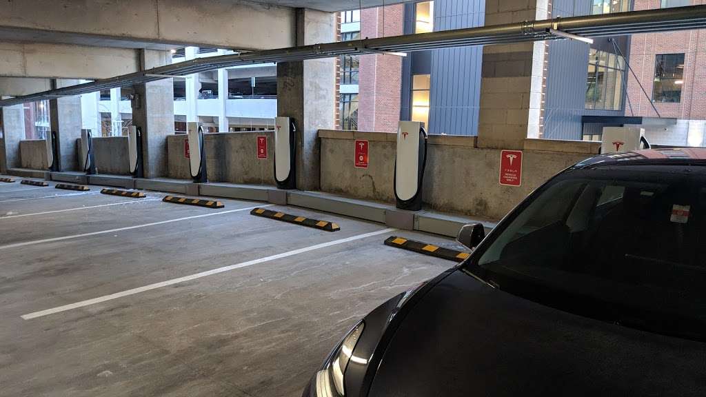 Tesla Supercharger | East Parking Garage, 1641 Whetstone Way, Baltimore, MD 21230