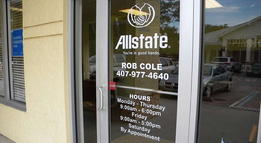 Rob Cole: Allstate Insurance | 1327 Winter Springs Blvd, Winter Springs, FL 32708 | Phone: (407) 977-4640