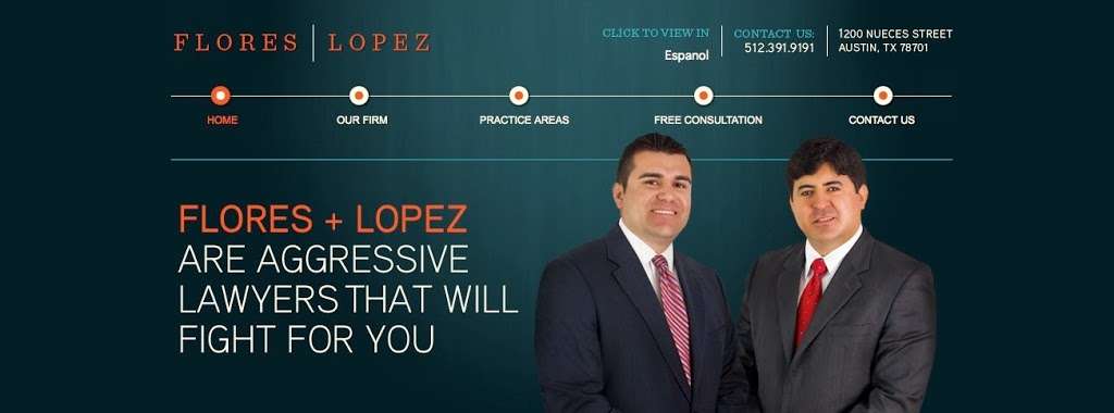 The Flores Law Firm | 19210 Huebner Rd, San Antonio, TX 78258, USA | Phone: (210) 509-0909