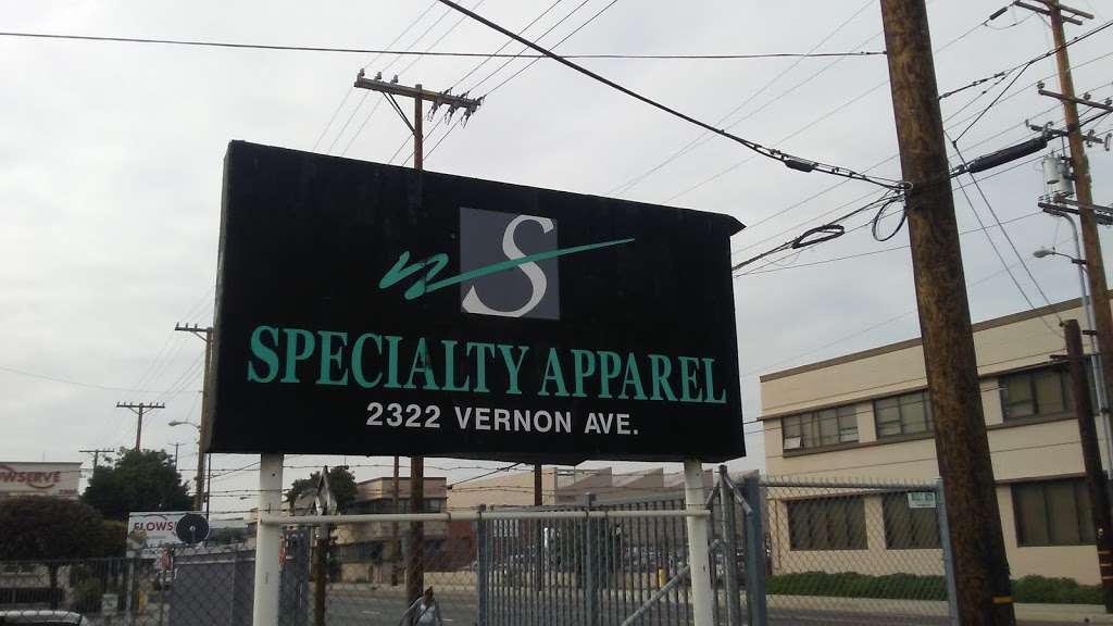 Specialty Apparel - Los Angeles | 2322 E Vernon Ave, Vernon, CA 90058, USA | Phone: (323) 583-3100