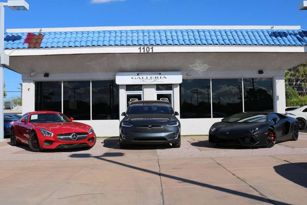 Galleria Motorcars | 1101 N Scottsdale Rd, Scottsdale, AZ 85257, USA | Phone: (602) 267-1212