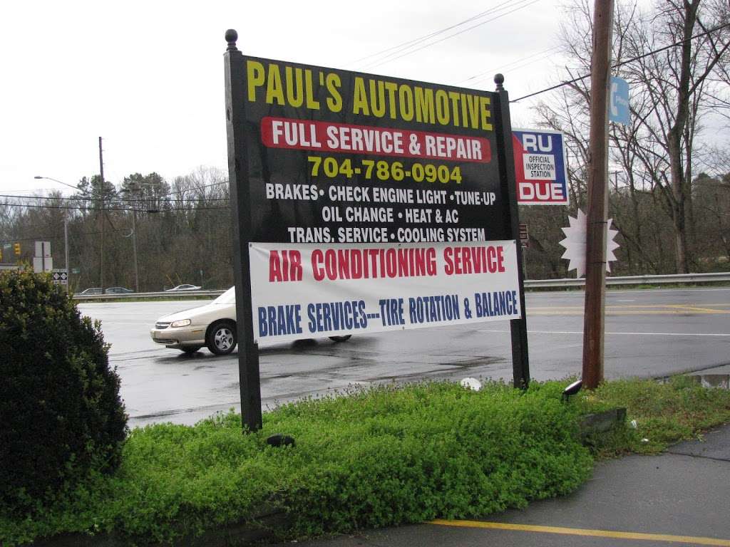 Pauls Automotive Service & Repair | 3786, 263 Branchview Dr SE, Concord, NC 28025, USA | Phone: (704) 786-0904