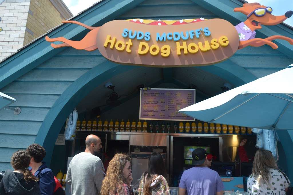 Suds McDuff Hot Dog Stand | 100 Universal City Plaza, Universal City, CA 91608, USA | Phone: (800) 864-8377