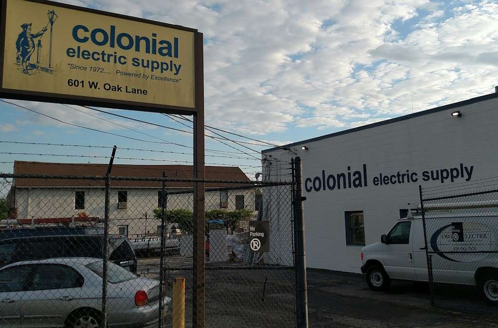 Colonial Electric Supply | 601 W Oak Ln, Glenolden, PA 19036, USA | Phone: (610) 870-0160