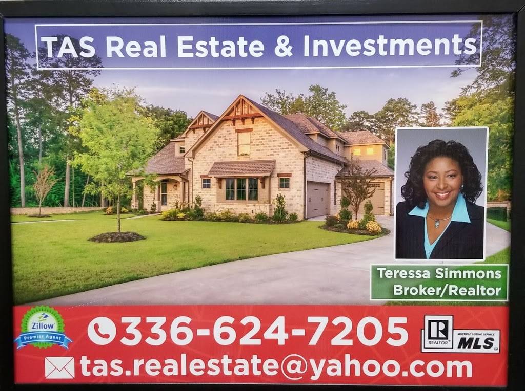 TAS Real Estate & Investments | 4858 Dippen Rd, Winston-Salem, NC 27105, USA | Phone: (336) 624-7205