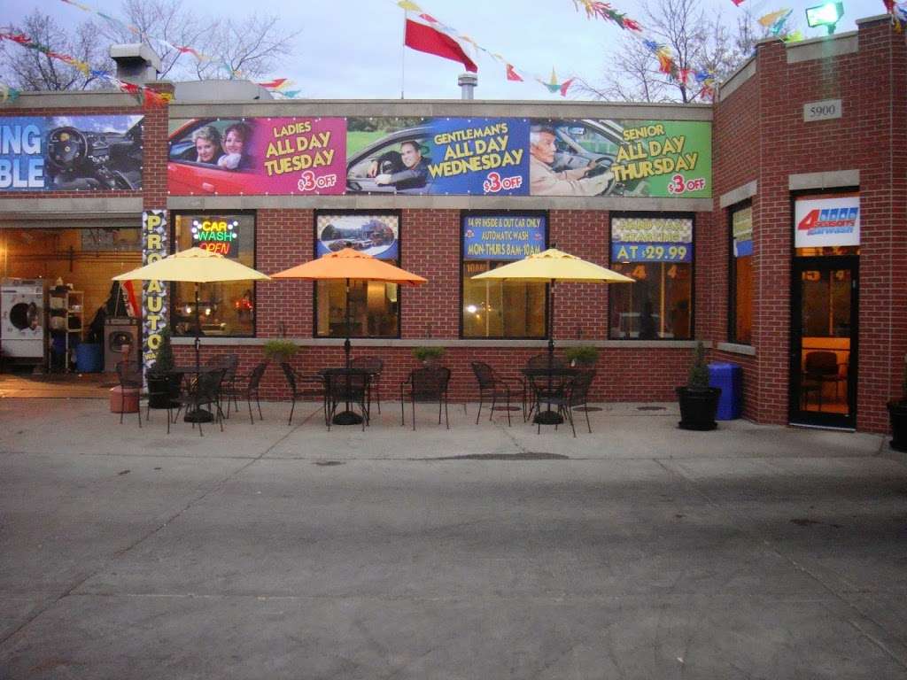 4 Seasons Car Wash | 5900 W Addison St, Chicago, IL 60634, USA | Phone: (773) 930-3195