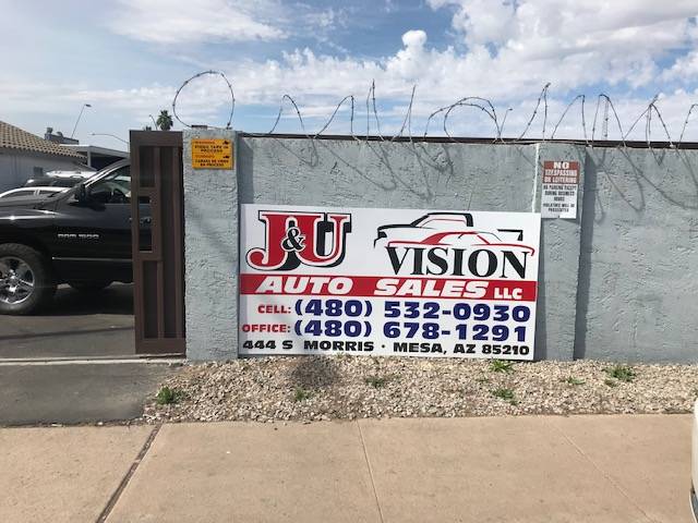 J&U VISION AUTO SALES | 444 S Morris, Mesa, AZ 85210, USA | Phone: (480) 532-0930