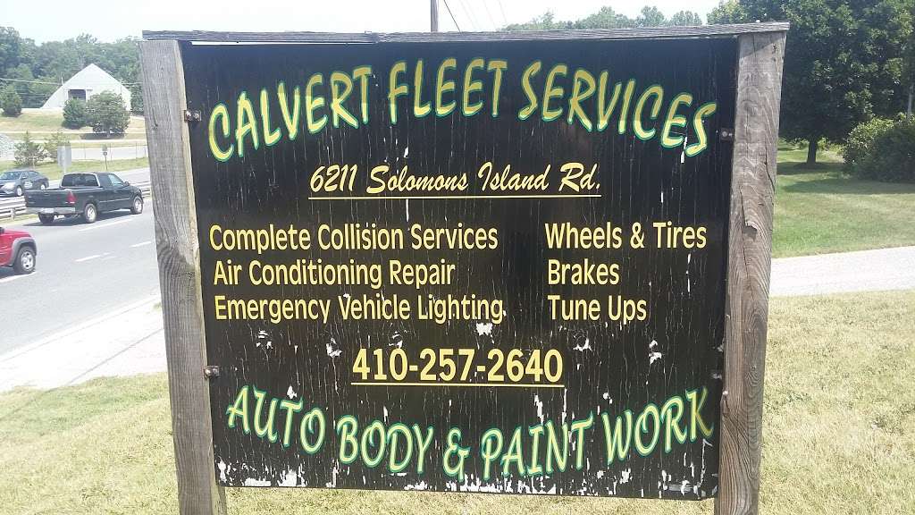 Calvert Fleet Services | 6211 Solomons Island Rd, Huntingtown, MD 20639