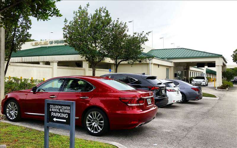 Lexus of Pembroke Pines Collision Center | 16150 Pines Blvd, Pembroke Pines, FL 33027, USA | Phone: (954) 443-2770