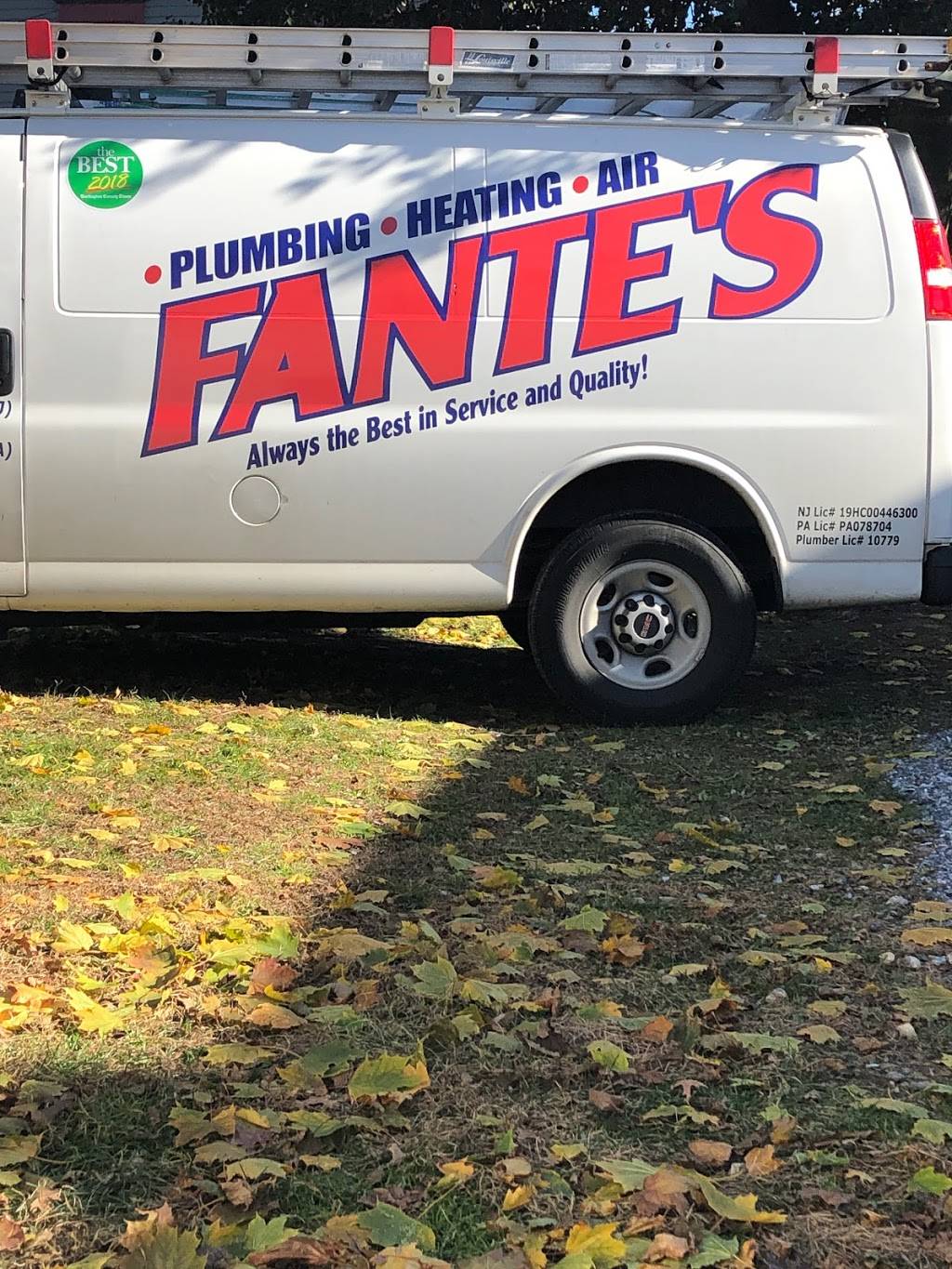 Fantes Plumbing Heating & Air Conditioning Inc | 35 Charleston Rd, Willingboro, NJ 08046, USA | Phone: (609) 835-1512