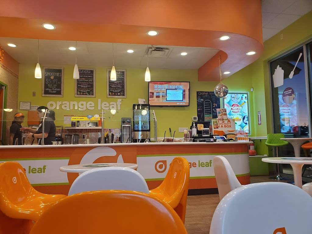 Orange Leaf Frozen Yogurt Bulverde Marketplace | 17230 Autry Pond Rd Ste 111, San Antonio, TX 78247, USA | Phone: (210) 437-0656