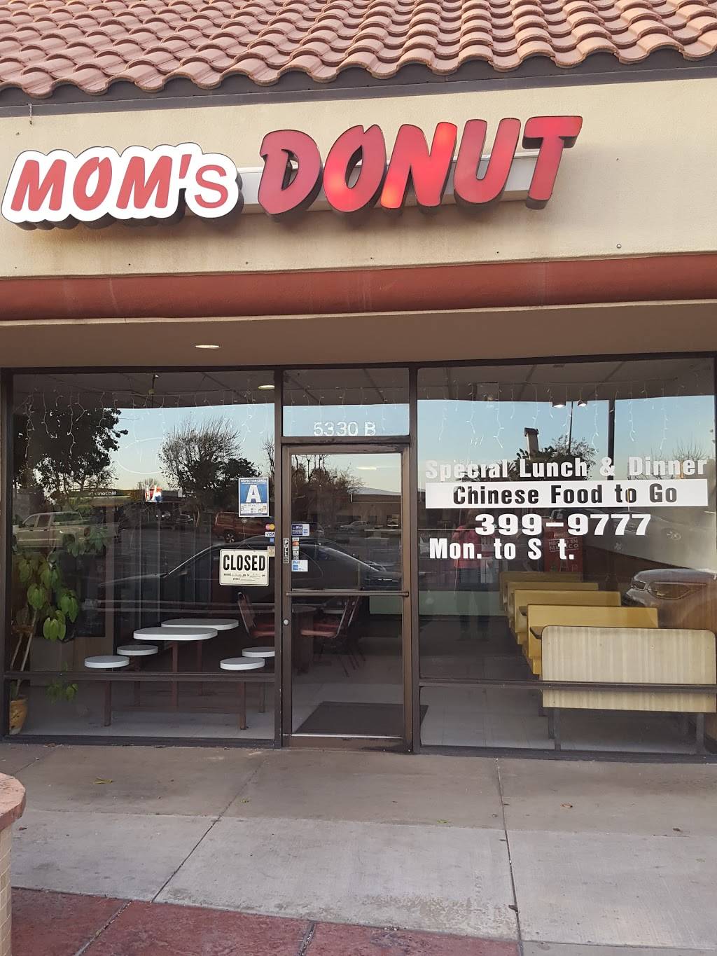 Moms Donut Shop | 5330 Olive Dr, Bakersfield, CA 93308, USA | Phone: (661) 399-9777