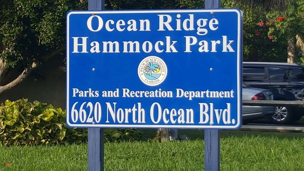 Ocean Ridge Hammond Park | 6620 N Ocean Blvd, Ocean Ridge, FL 33435