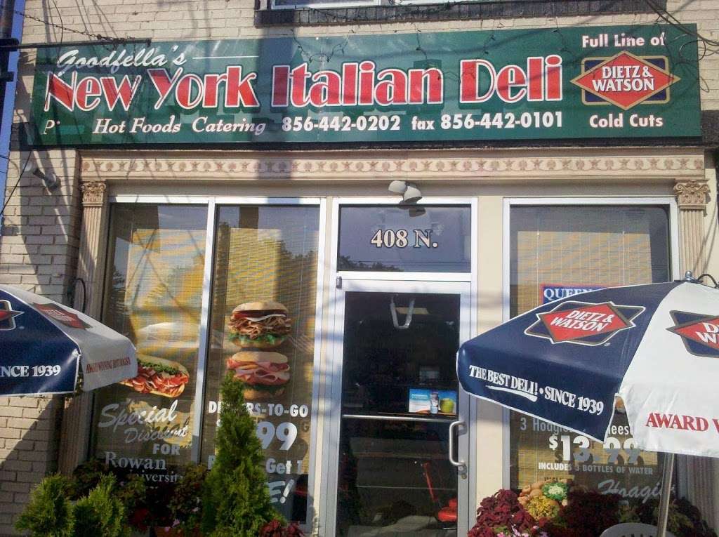 Goodfellas New York Italian Deli | 408 Delsea Dr, Glassboro, NJ 08028, USA | Phone: (856) 442-0202