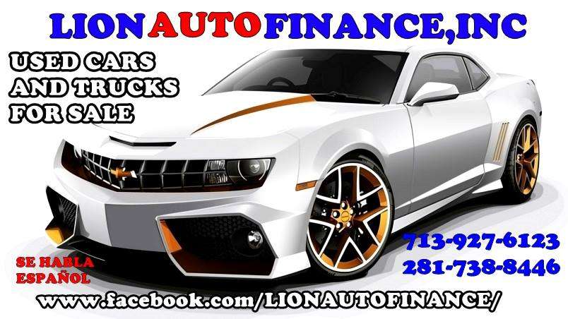 Lion Auto Finance,Inc | 7100 Ridgeberry Dr, Houston, TX 77095, USA | Phone: (713) 927-6123