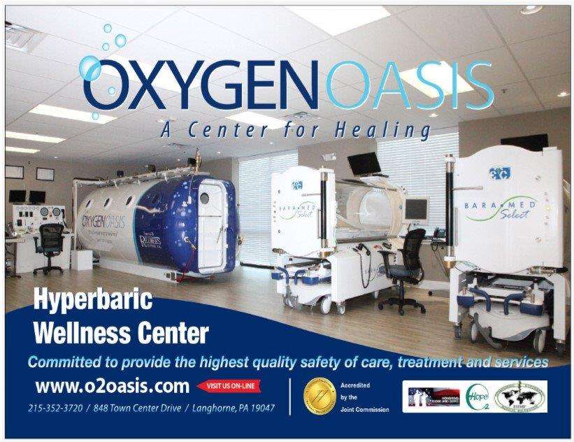 Oxygen Oasis Hyperbaric Wellness Center | 848 Town Center Dr, Langhorne, PA 19047, USA | Phone: (215) 352-3720