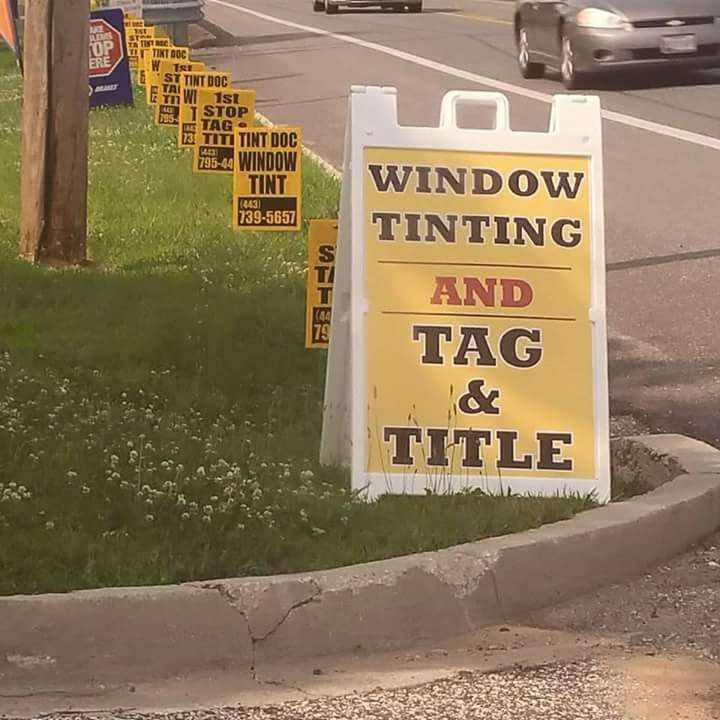 1ST STOP TAG & TITLE | 8176 Telegraph Rd unit b, Severn, MD 21144 | Phone: (443) 653-5427