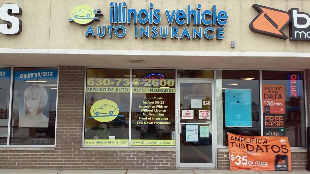 Illinois Vehicle Auto Insurance | 1580 Buttitta Dr, Streamwood, IL 60107, USA | Phone: (630) 736-2600