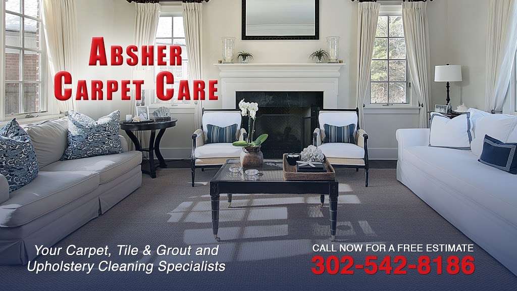 ABSHER CARPET CARE | 12706 Trussum Pond Rd, Laurel, DE 19956 | Phone: (302) 542-8186