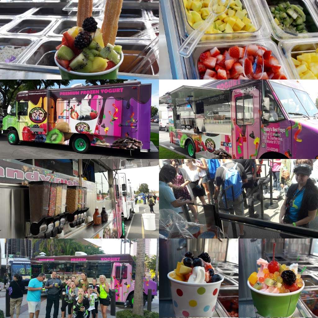 Daddys Best Froyo Truck | 1223 E 6th St, Ontario, CA 91764, USA | Phone: (323) 997-0895