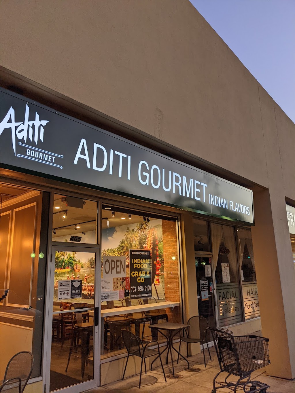 Aditi Gourmet | 405 Maple Ave E, Vienna, VA 22180, USA | Phone: (703) 938-0100