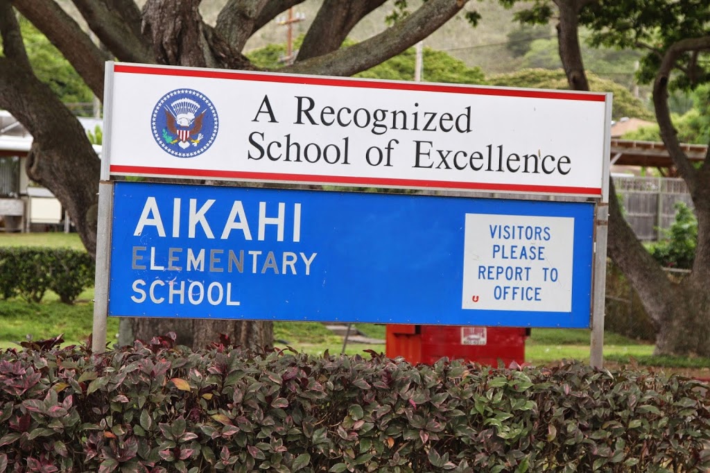 ʻAikahi Elementary School | 281 Ilihau St, Kailua, HI 96734, USA | Phone: (808) 254-7944