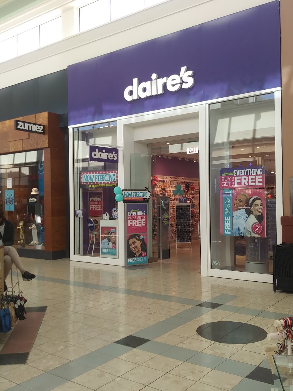 Claires | 11401 Pines Blvd #238, Pembroke Pines, FL 33026, USA | Phone: (954) 438-0433