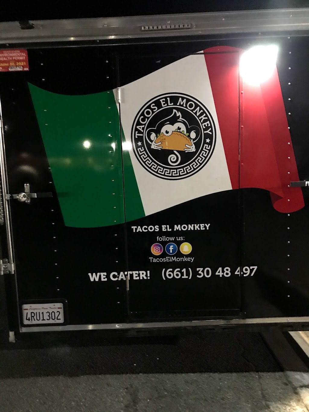 Tacos El Monkey Food Truck | Stockdale Hwy i5, Bakersfield, CA 93314, USA | Phone: (661) 340-3574