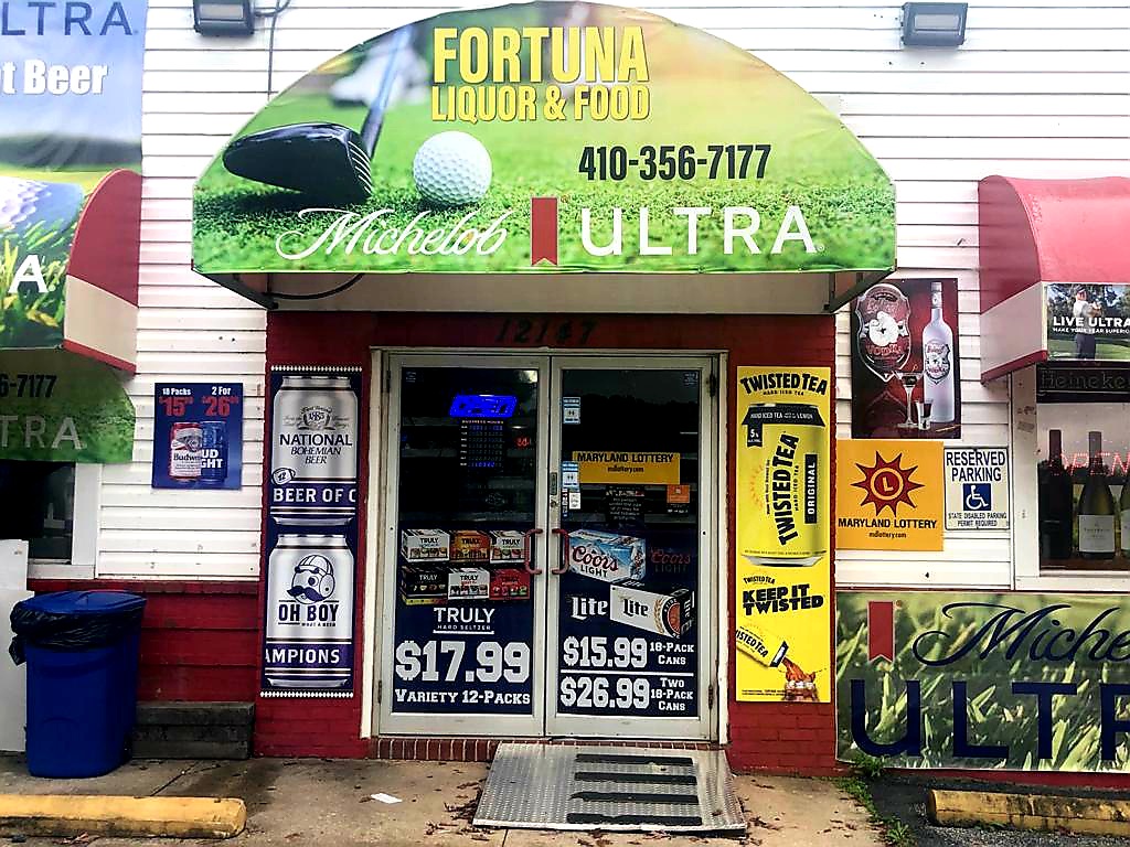 Fortuna Liquor & Food | 12147 Park Heights Ave, Owings Mills, MD 21117, USA | Phone: (410) 356-7177