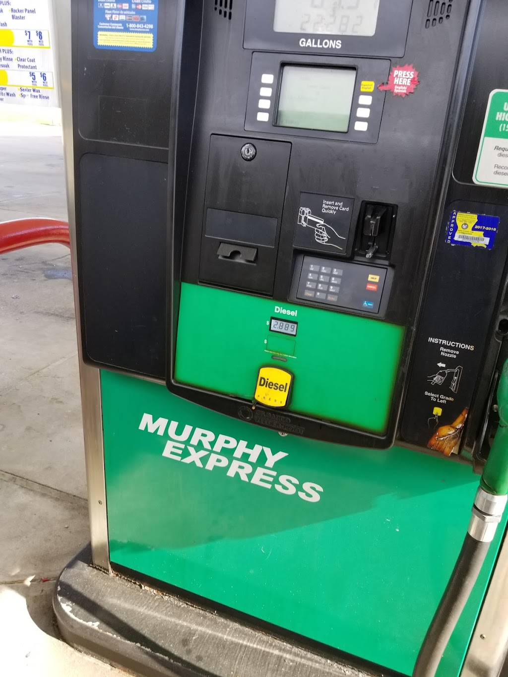 Murphy Express | 28777 Walker South Rd, Walker, LA 70785, USA | Phone: (225) 665-9789