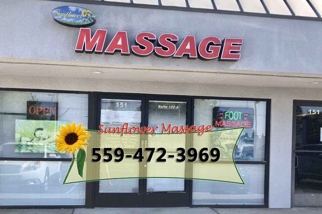 Sunflower Massage - NEW Management | 151 W Bullard Ave #100a, Clovis, CA 93612, USA | Phone: (559) 472-3969