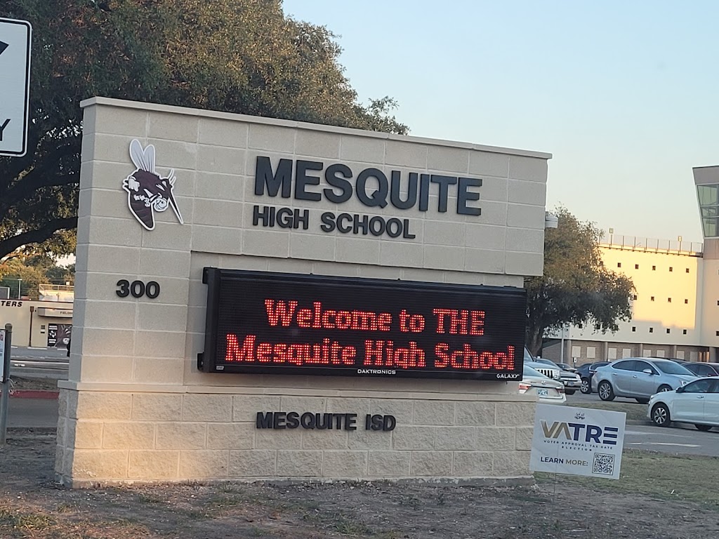 Mesquite High School | 300 E Davis St, Mesquite, TX 75149, USA | Phone: (972) 882-7800