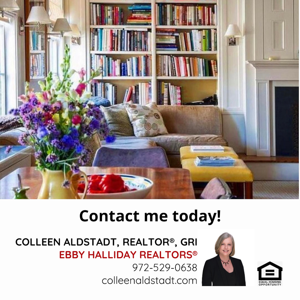 COLLEEN ALDSTADT, REALTOR , GRI | 8920 Coit Rd #100, Plano, TX 75025, USA | Phone: (972) 529-0638