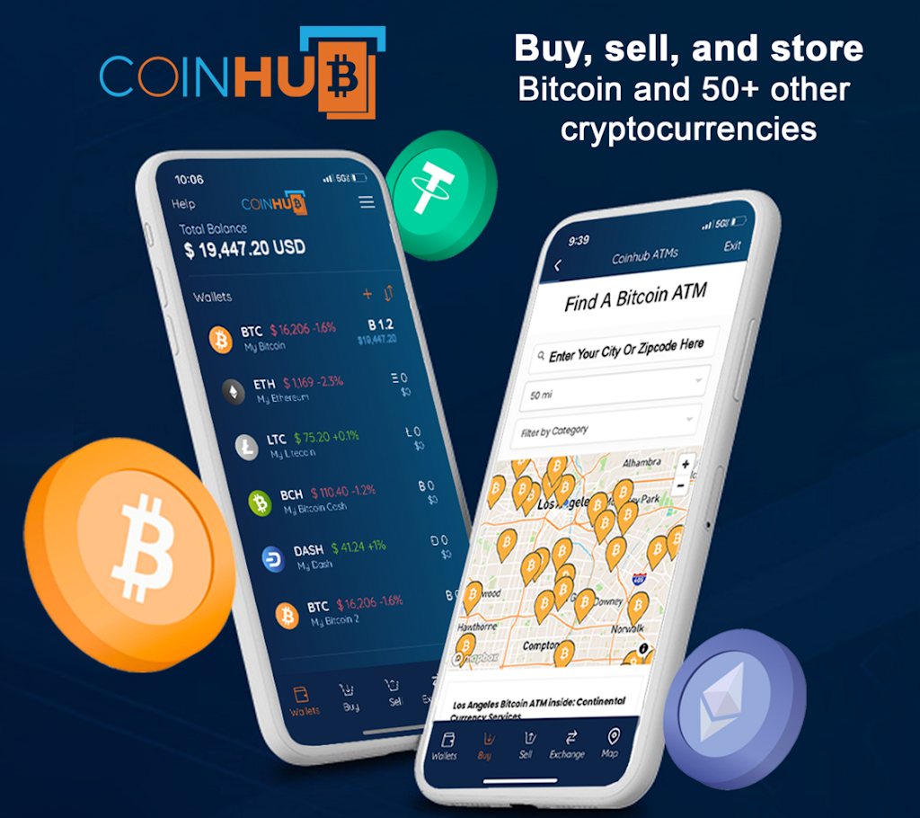 Coinhub Bitcoin ATM Teller | 2324 FL-524, Cocoa, FL 32926, USA | Phone: (702) 900-2037