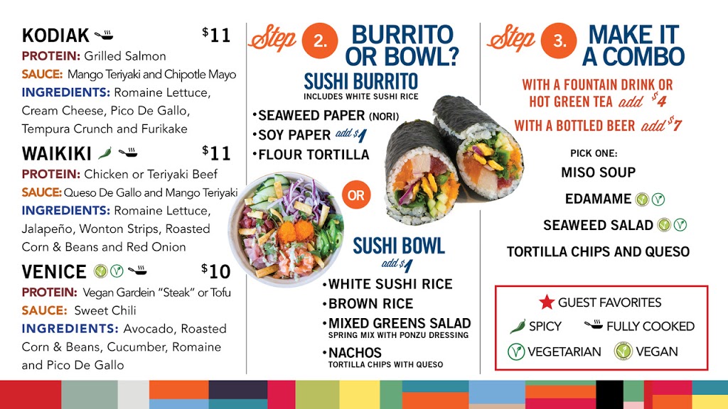 Jaburritos Sushi Burritos | 3663 S Las Vegas Blvd #505, Las Vegas, NV 89109, USA | Phone: (702) 331-5562