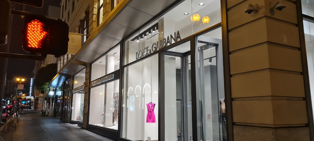 Dolce & Gabbana | c/o Saks Fifth Avenue, 384 Post St, San Francisco, CA 94108, USA | Phone: (415) 986-4300
