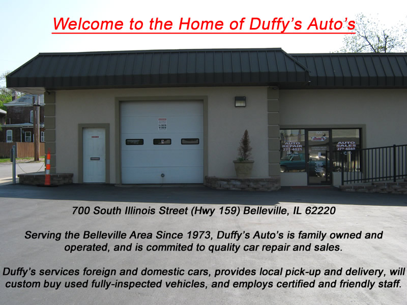 Duffys Automotive | 700 S Illinois St, Belleville, IL 62220, USA | Phone: (618) 277-4021