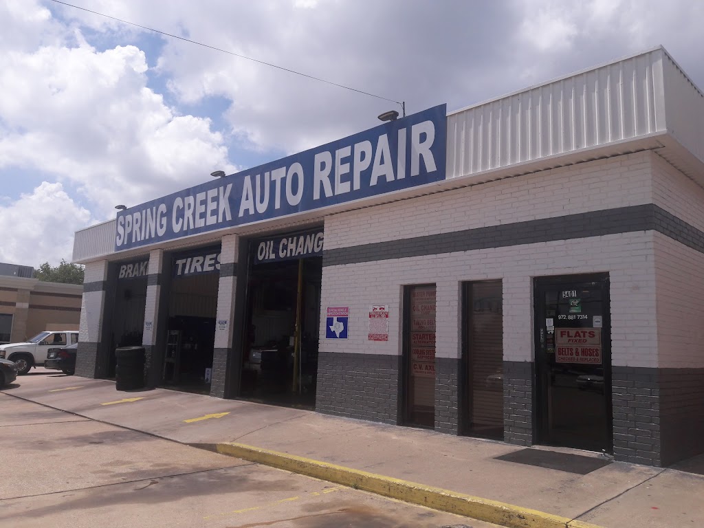 Spring Creek Auto Repair | 5401 Alma Dr, Plano, TX 75023, USA | Phone: (972) 881-7314
