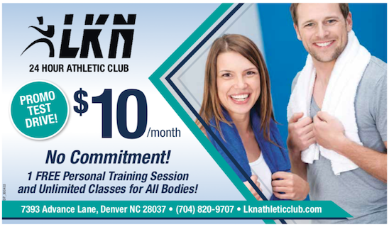 LKN Athletic Club | 7393 Advance Ln, Denver, NC 28037, USA | Phone: (704) 820-9707