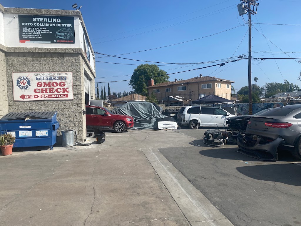 Sterling Auto Collision Center | 11050 Woodley Ave Unit A, Granada Hills, CA 91344, USA | Phone: (323) 250-4444