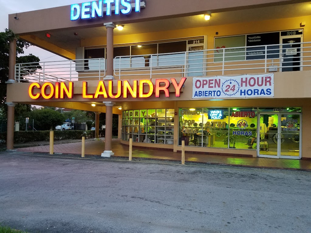 Wash Time Coin Laundry | 11397 W Flagler St, Miami, FL 33174, USA | Phone: (305) 223-7123