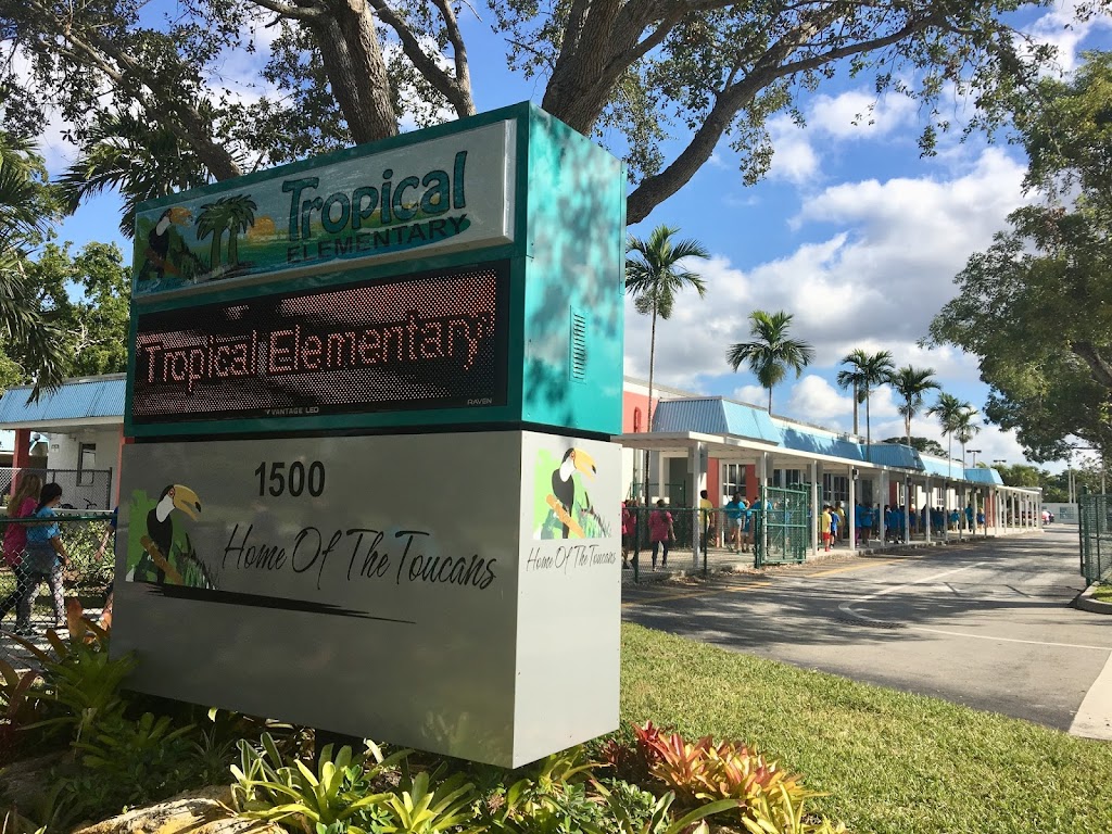 Tropical Elementary School | 1500 SW 66th Ave, Plantation, FL 33317, USA | Phone: (754) 323-7750